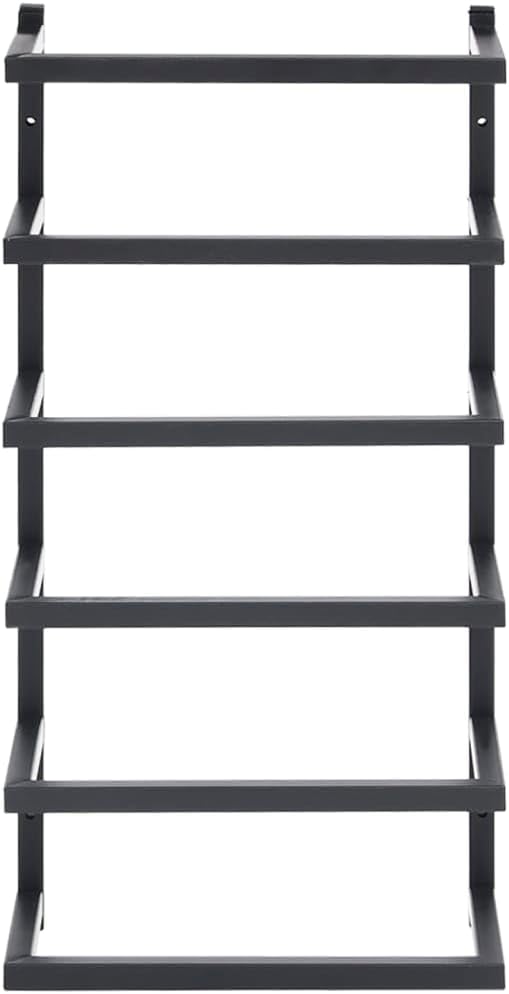 Handtuchhalter Standard Leiter Badezimmer 48 cm Stahl schwarz 02_0001646