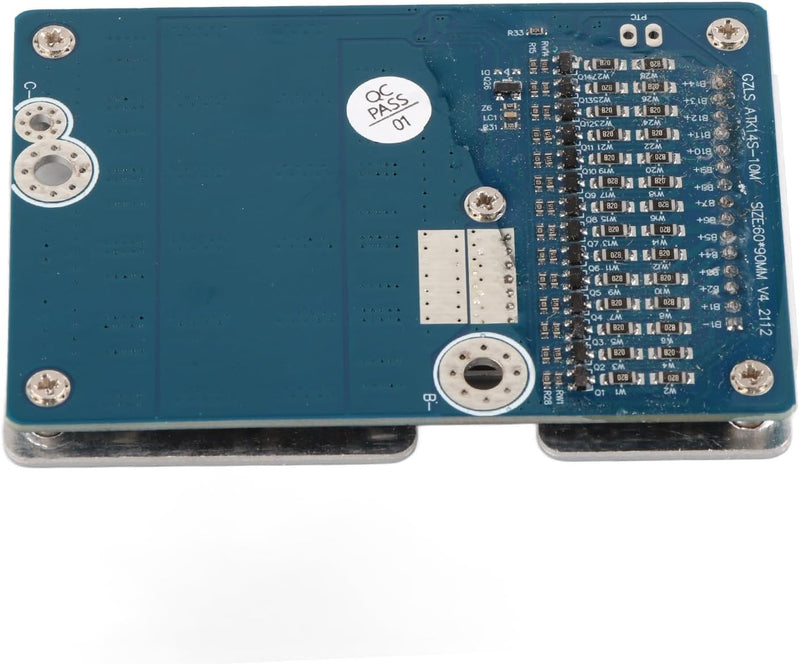 Yunseity 14S 48V 40A Lithium-Ionen-Batterieschutzplatine, Li-Batteriezelle BMS PCB-Schutzplatinenmod