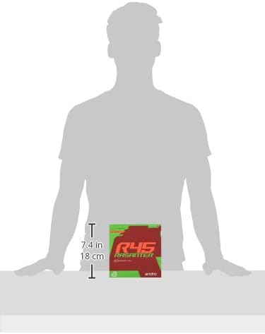 ANDRO Belag Rasanter R 45 rot 2,3 mm, rot 2,3 mm