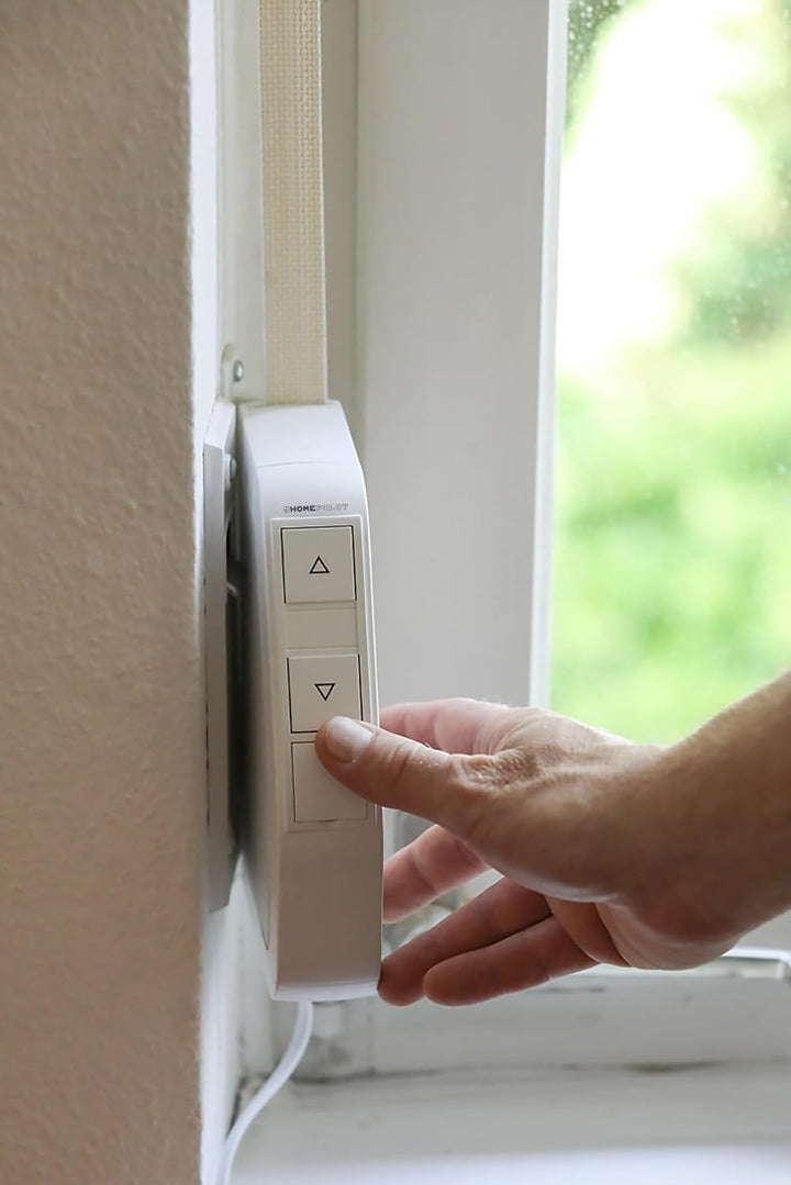 HOMEPILOT Gurtwickler RolloTron premium Aufputz - Elektrischer Gurtwickler zur Aufputzmontage HOMEPI