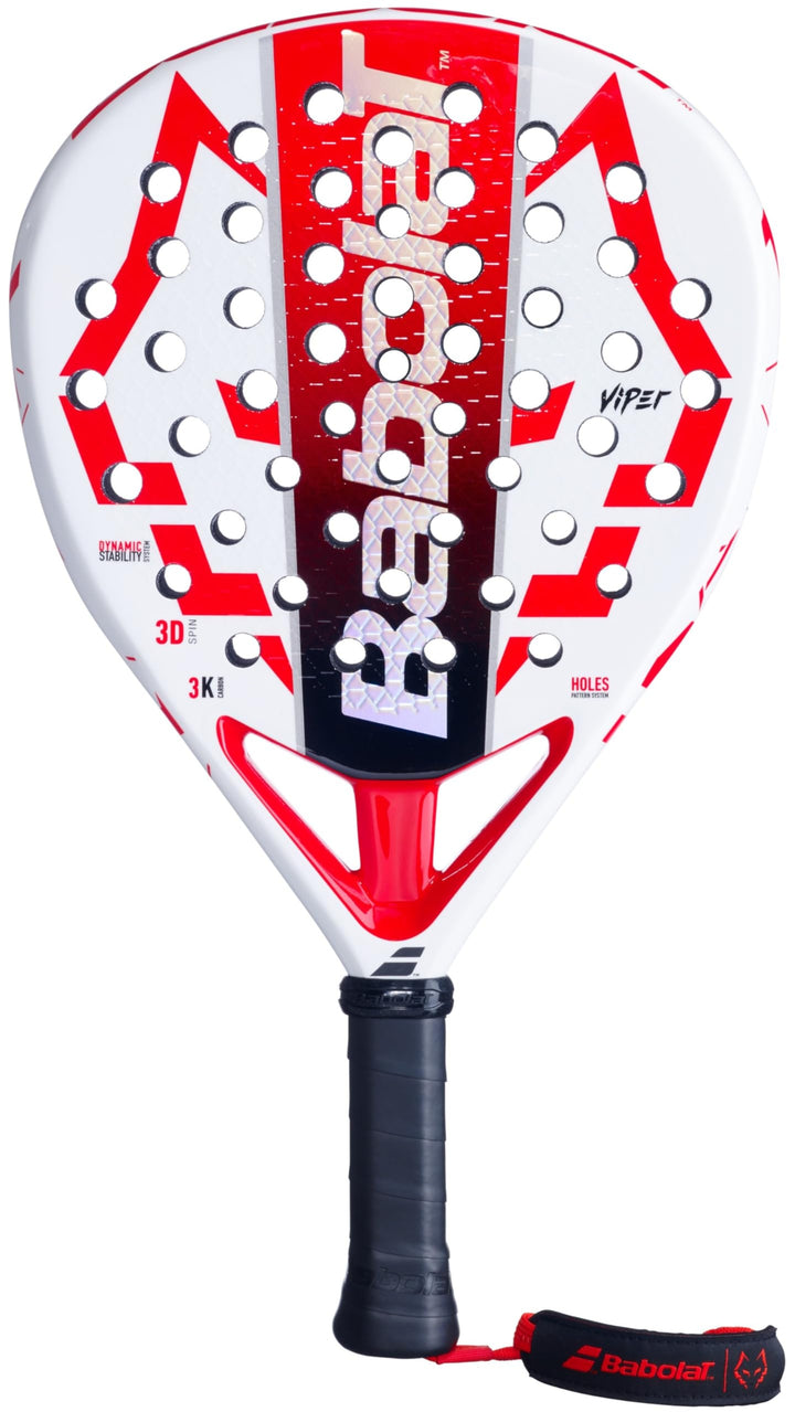 Babolat Technical Viper Juan Lebron Padelschläger (Weiss/Rot)