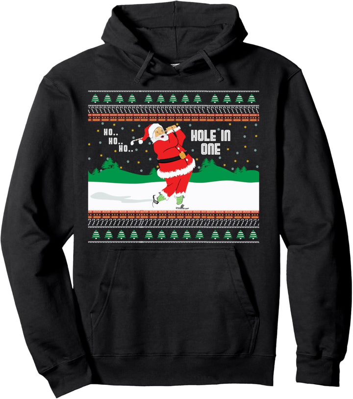 Lustiger Ho Ho Ho Ugly Santa Golf Pullover Weihnachten Pullover Hoodie
