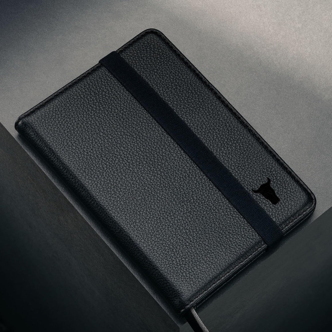 TORRO Reisepass Schutzhülle - Reisepasshülle aus echtem Leder mit elastischem Verschlussband Einheit