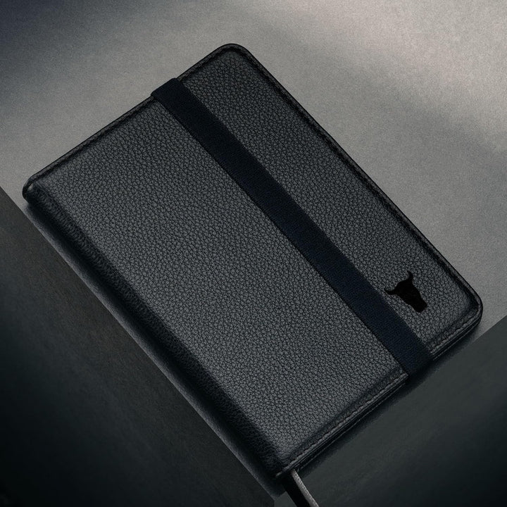 TORRO Reisepass Schutzhülle - Reisepasshülle aus echtem Leder mit elastischem Verschlussband Einheit