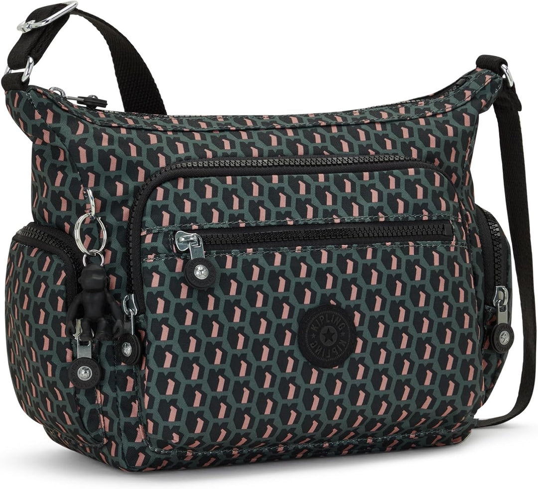 Kipling Unisex's Gabbie S Luggage-Messenger Bag, 3D K Pink, One Size Einheitsgrösse 3d K Pink, Einhe