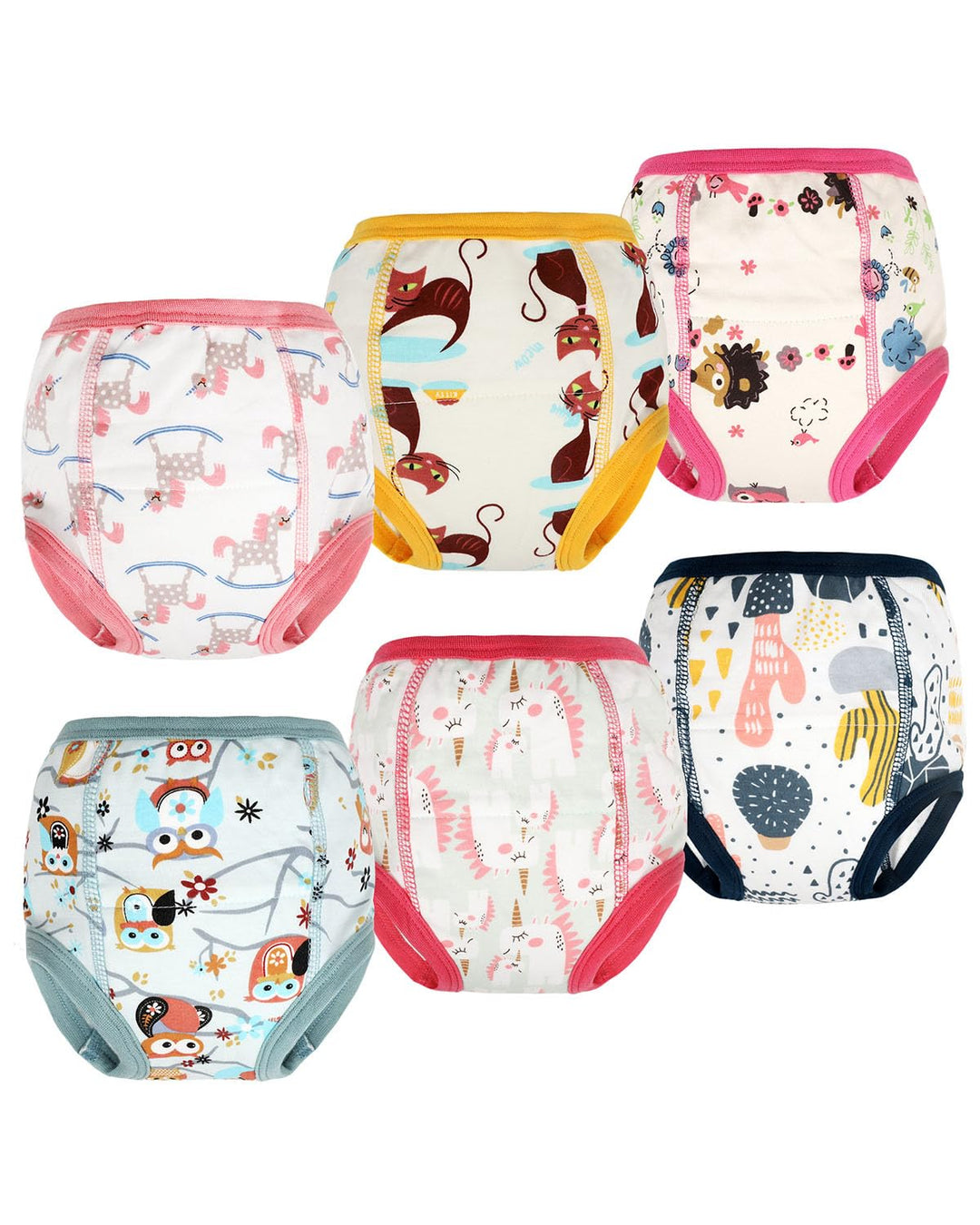 FLYISH DIRECT Töpfchen Trainingshose, Kinder Töpfchentraining Unterwäsche für Jungen und Mädchen, Ki