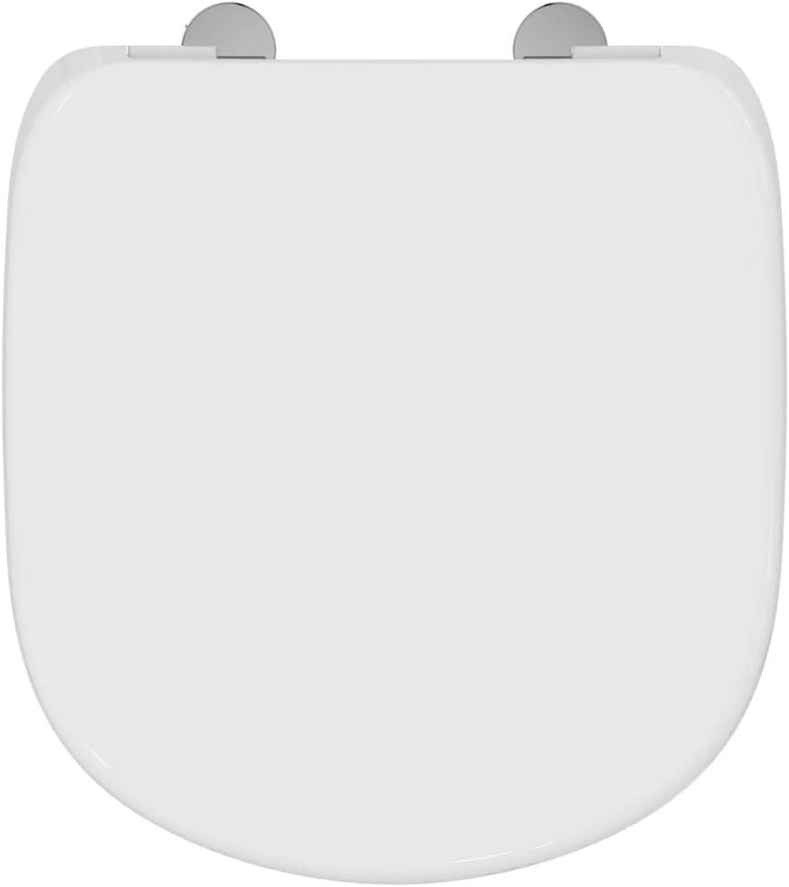 Ideal Standard T679801 Original Eurovit WC-Sitz, Weiss Tempo Weiss Gerundet|Normal close, Tempo Weis