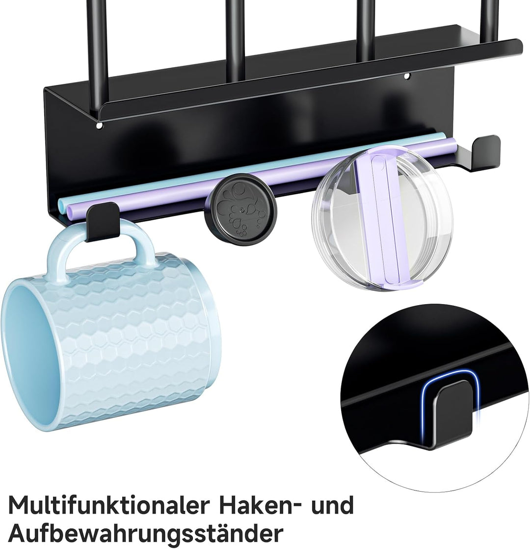 Flaschenhalter Wand, Abtropfgestell Flaschen, Metall Flaschen Abtropfständer, Flaschentrocknerstände