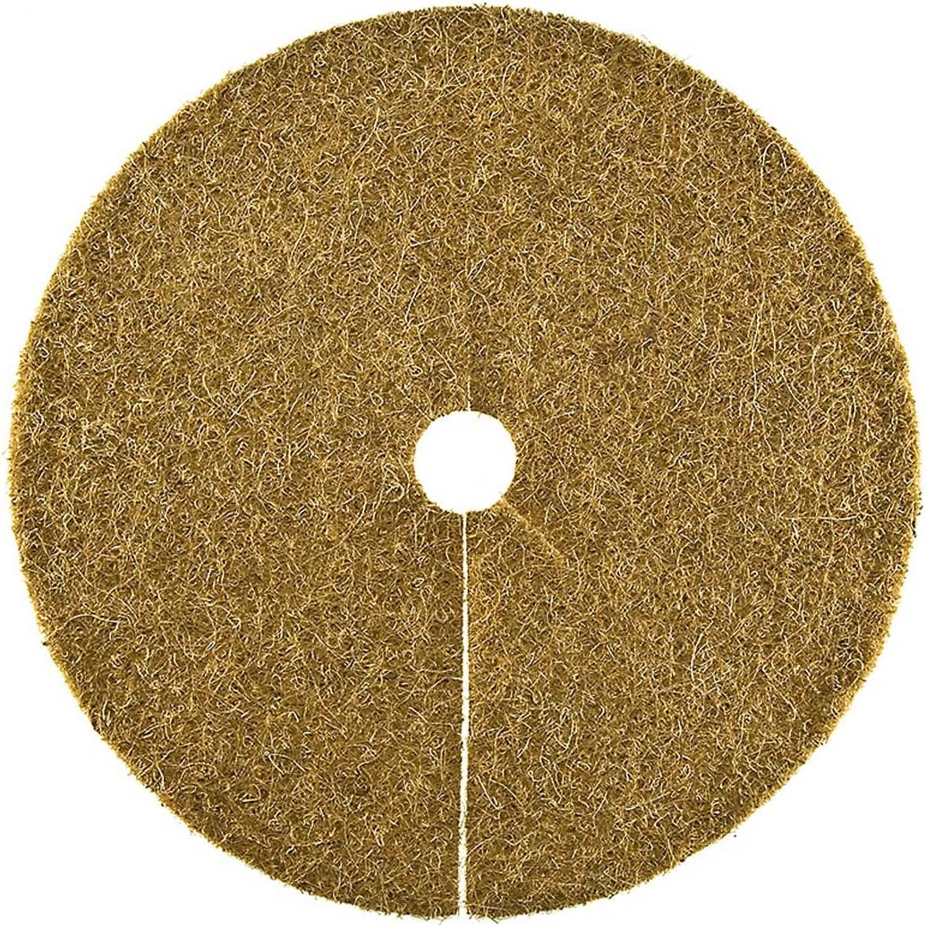 HaGa® Kokosscheibe 5er-Pack Kübelabdeckung Winterschutz für Topfpflanzen Ø45cm