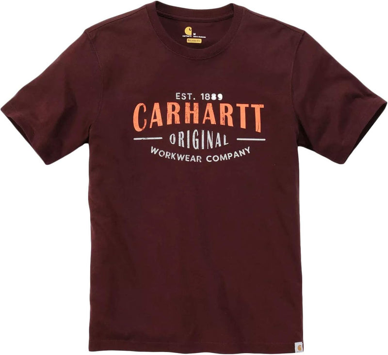 Carhartt 103665 Workwear Graphic S/S T-Shirt - Port - X-Small