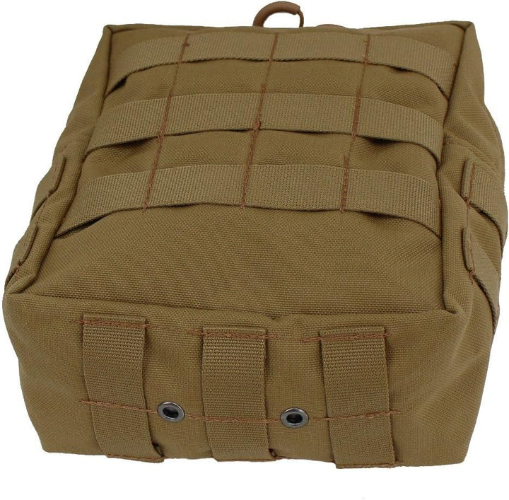 Zentauron Reissverschlusstasche L mit MOLLE-System – BW-Tasche, Rucksack-Zusatztasche, Plattenträger