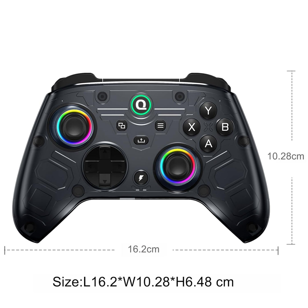 QRD FERROX M5 Wireless Controller für XBOX Series X/S, XBOX ONE, PC, mit 2,4-GHz-USB-Dongle, flexibl