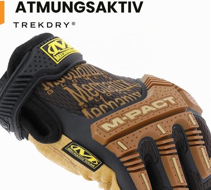 Mechanix Herren Lfr-75-010 Handschuhe, Braun/Schwarz, L (1er Pack) EU, L (1er Pack)