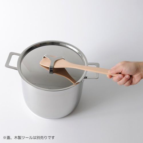 Alessi "POTS & PANS" Topf aus Edelstahl, Silber 24 cm, 24 cm