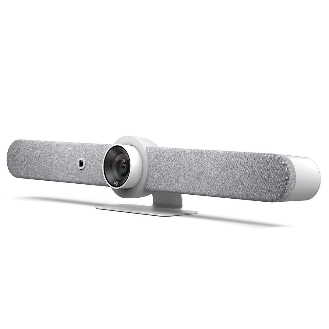 Logitech Rally Bar - 4K, 30fps, 90° FOV, 15x Zoom, Weiss
