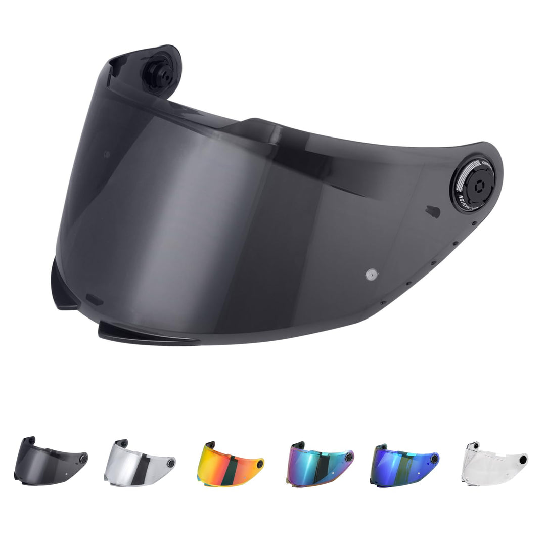 Helmvisier für MT 28B/Thunder 4SV, Motorradhelm Visier,Helmvisier Motorrad Windschutz Helm Objektiv