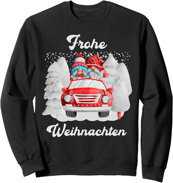 Weihnachten Gnom Gartenzwerg Zwerge weihnachtsoutfit Familie Sweatshirt