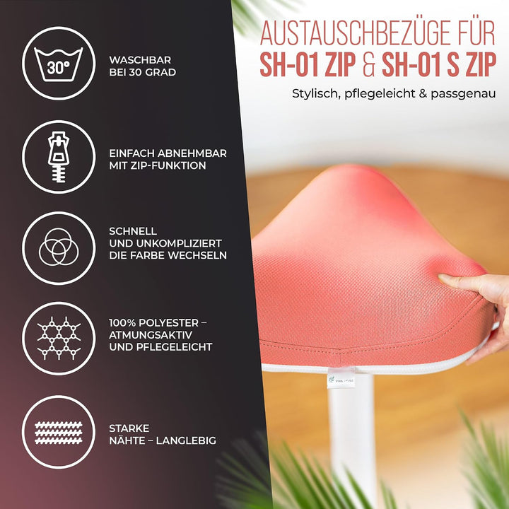 SH-01 Zip Premium Sitzbezug | Für einfache Reinigung und flexiblen Farbwechsel | Perfekt geeignet fü