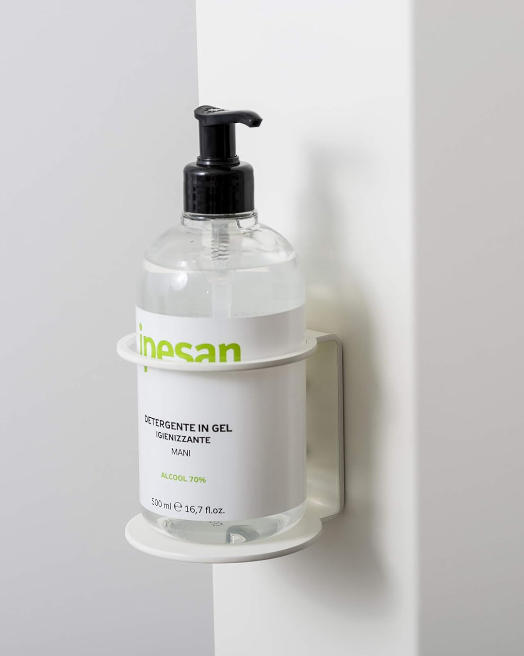 IPEA Flaschenhalter Wandhalterung aus Eisen – Flaschenhalter für Hygiene-Gel-Spender, Seife, Flasche