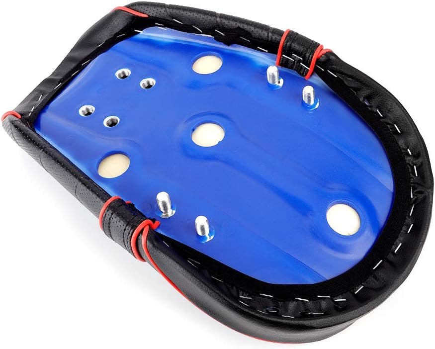 Hlyjoon Motorrad Sattel Motorrad Sitz Sitzsattel Leder Kissen Wasserdicht Motorrad Sitzkissen Retro