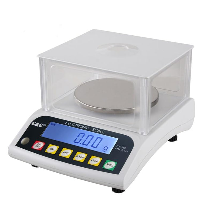 G&G PLC 100A-200A / 0.001-300g / 0,005g Feinwaage Präzisionswaage Tischwaage laborwaage Industriewaa