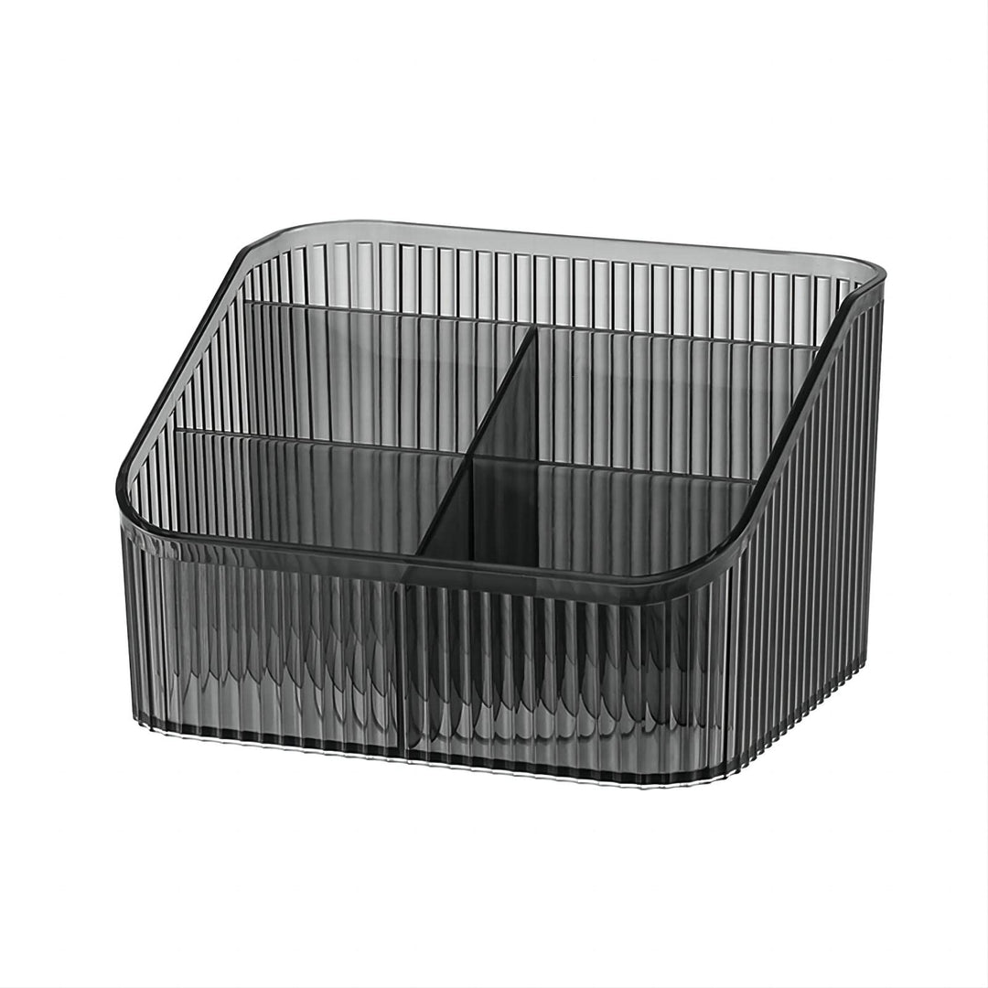 DASITON Make up Organizer,Kosmetik Organizer mit 5 Fächern,Acryl Kosmetik Aufbewahrung mit Grosser K
