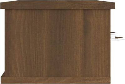 Gecheer Wand Schubladenregal mit Schubladen Wandregal Wandschrank Hängeschrank Wandgarderobe Hängere