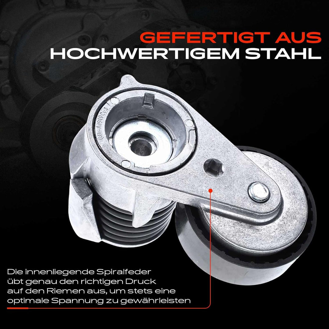 Frankberg Spannrolle Riemenspanner Vorne für Focus II Kuga I C30 C70 II S40 II V40 V50 2004-2021 312