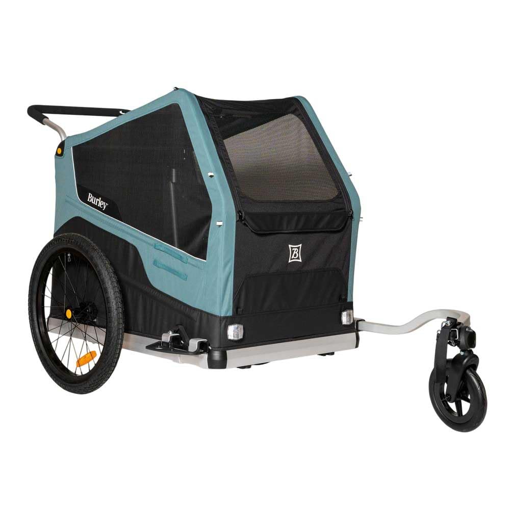 Burley Bark Ranger XL Fahrradanhänger Schwarz/Blau Einheitsgrösse