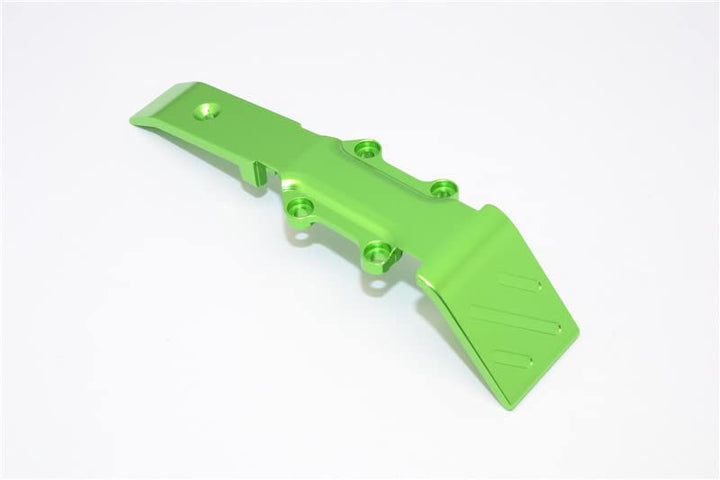 GPM for Traxxas 1/16 Mini E-Revo, Mini Slash Aluminum Front Skid Plate - 1Pc Green