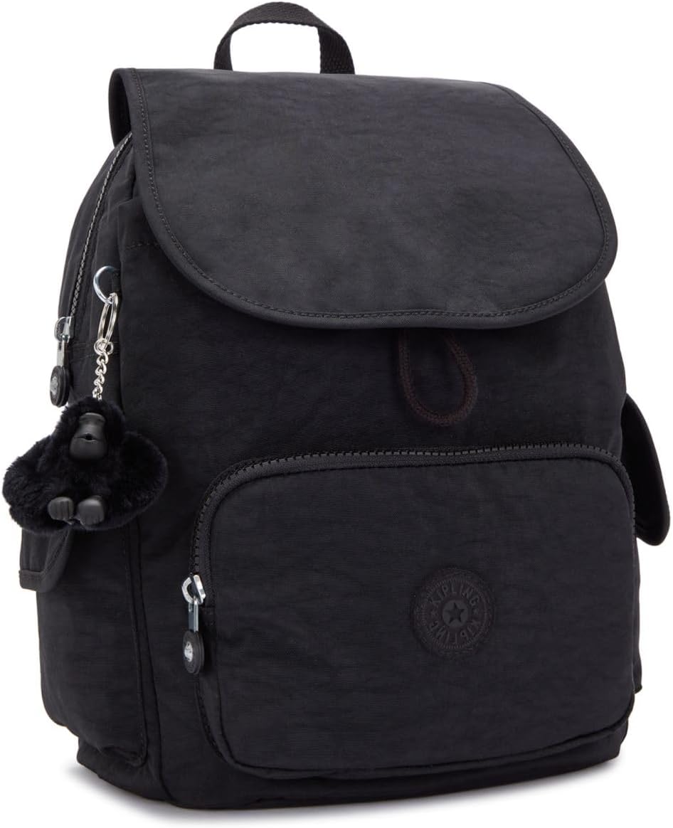 Kipling CITY PACK S Kleiner Rucksack Black Noir, Black Noir