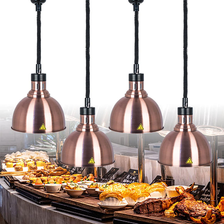 Waermelampen Kueche, Gewerbliche Einstellbare Speisenwärmer, Lebensmittel Heizlampe für Essen Warmha