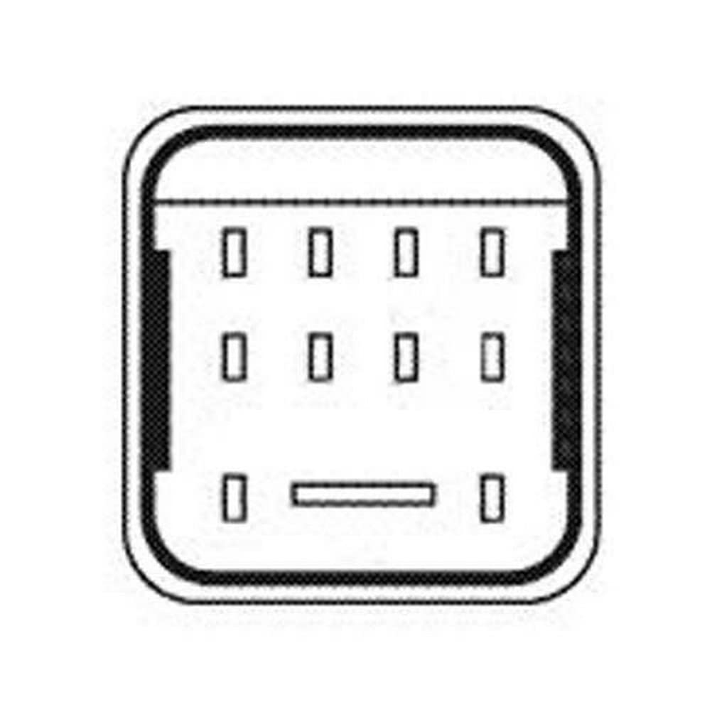 HELLA 4RV 008 188-481 Steuergerät, Glühzeit - 12V - Anschlussanzahl: 9 - nachglühfähig - Zylinderanz