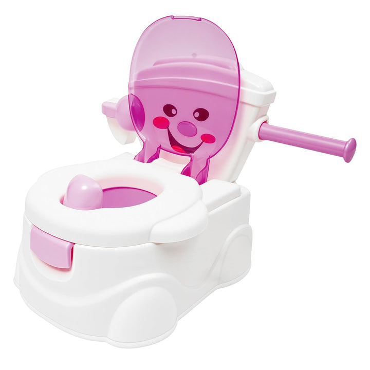 Kindertoilette Kinder-TöPfchen Stabiler, Rutschfester Sockel Weiches Pp-Material Mit Papierhalter Fü