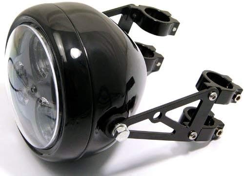 Alchemy Parts Motorrad Scheinwerfer-Halter/Klammergabel 58-59mm Durchmesser - Hochwertig