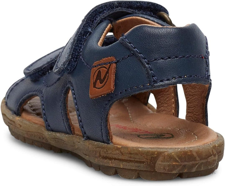 Naturino Sandalen aus Leder 20 EU Blau Navy 0c02, 20 EU Blau Navy 0c02