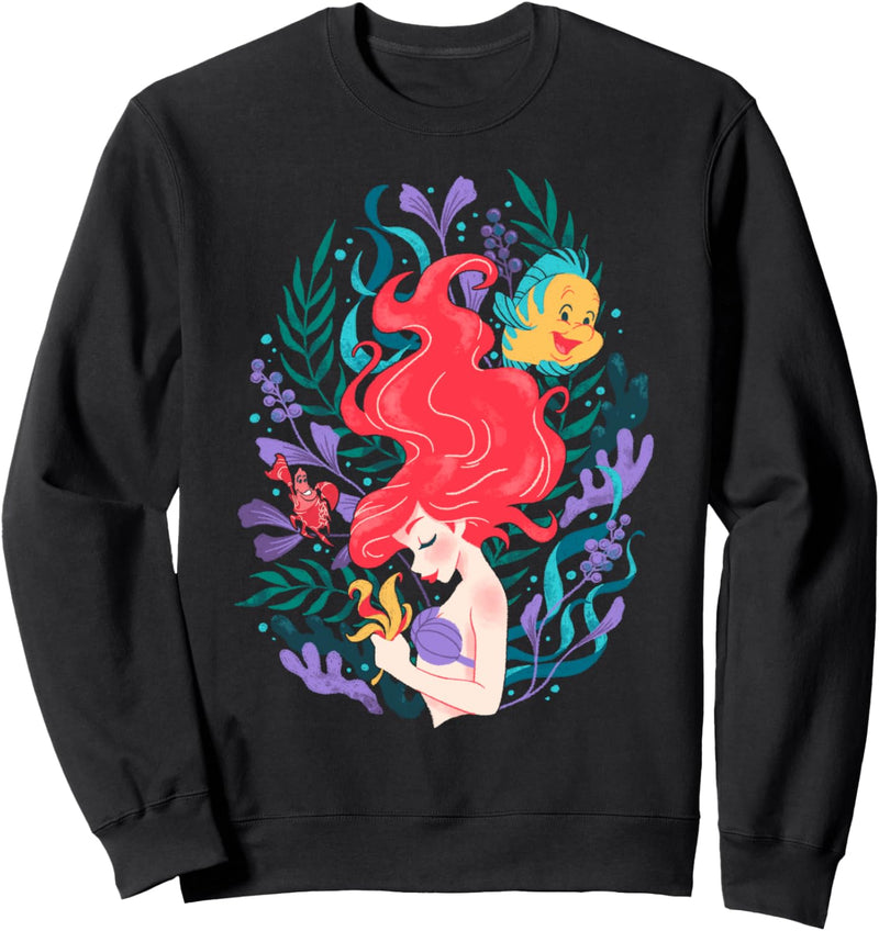 Disney The Little Mermaid Ariel Flounder And Sebastian Sweatshirt