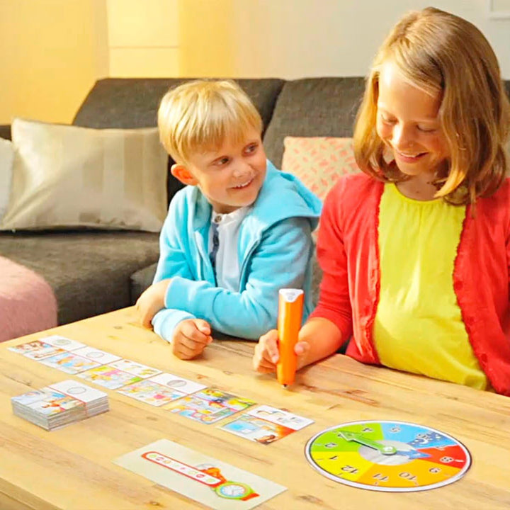 Ravensburger tiptoi Lernspiel Rund um die Uhr - 00736 / Spielend einfach die Uhr lesen und verstehen
