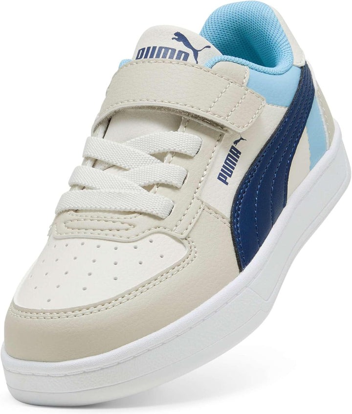 PUMA Unisex Kinder Caven 2.0 Block Ac+ PsSneaker 28 EU 2 0 Block Desert Dust Persian Blue Aqua Green
