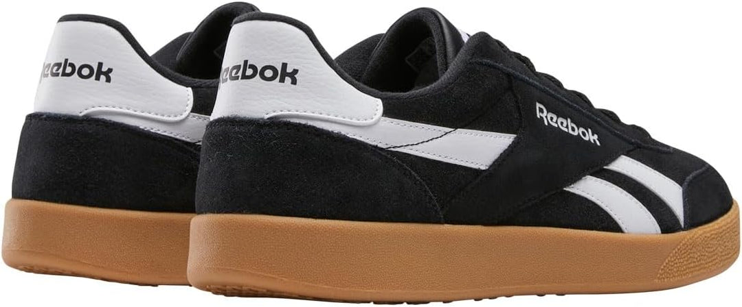 Reebok Smash Edge Leder Turnschuhe blau 41 EU Black White Gum, 41 EU Black White Gum