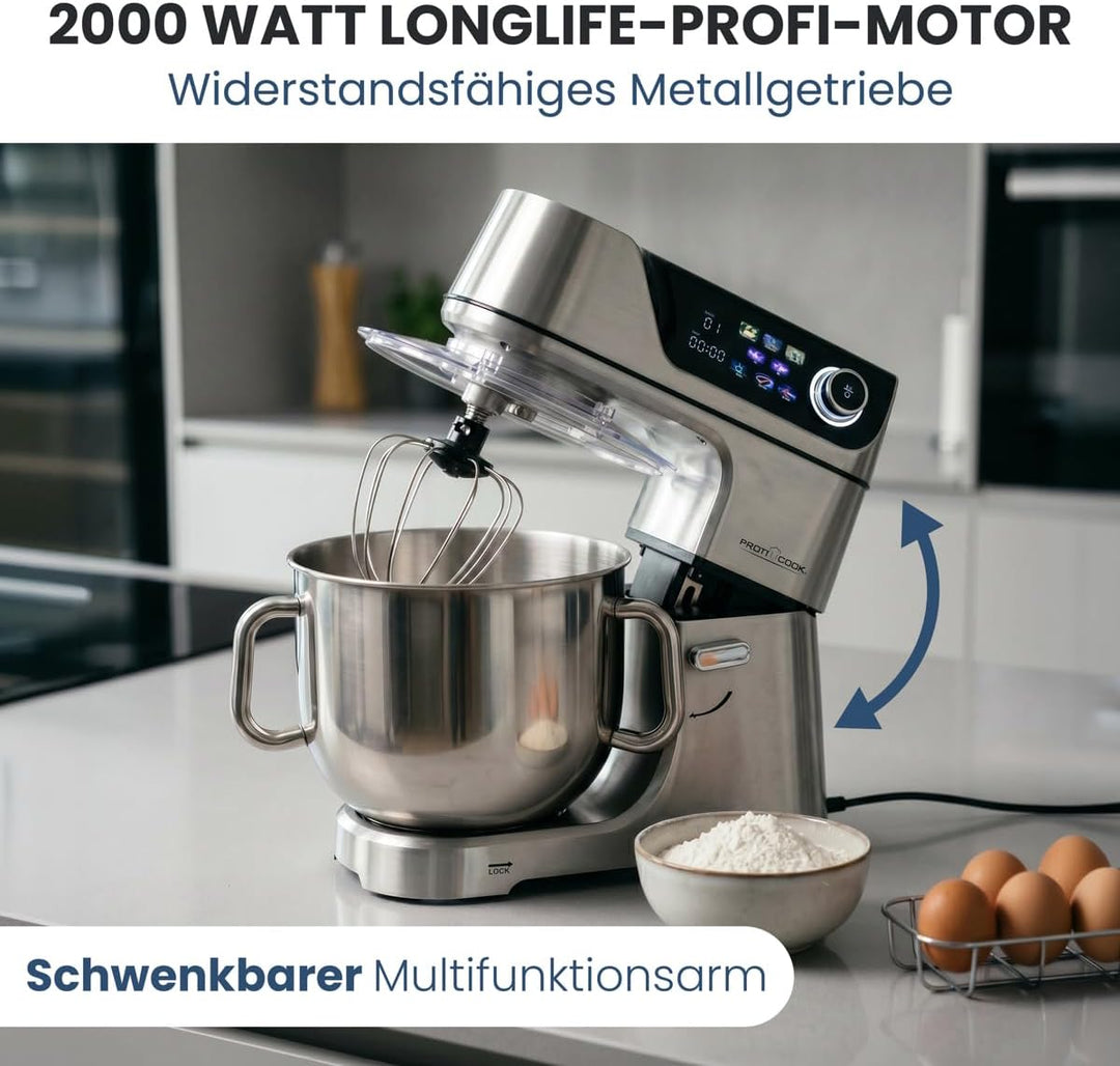 ProfiCook® Küchenmaschine | 2000W | 11L | 12 Stufen | PC KM 1338