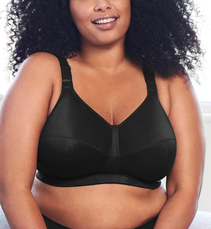 GODDESS Damen Vollständige BH mit voller Abdeckung, Undurchsichtige 75N Schwarz, 75N Schwarz