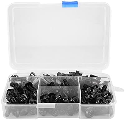 Motorradschraube,Duokon Motorrad Body Faring Work Bolt Kit Kotflügelschrauben Clips, 177pcs Motorrad