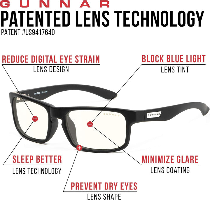 Gunnar - Cruz / Clear-Glass - Onyx