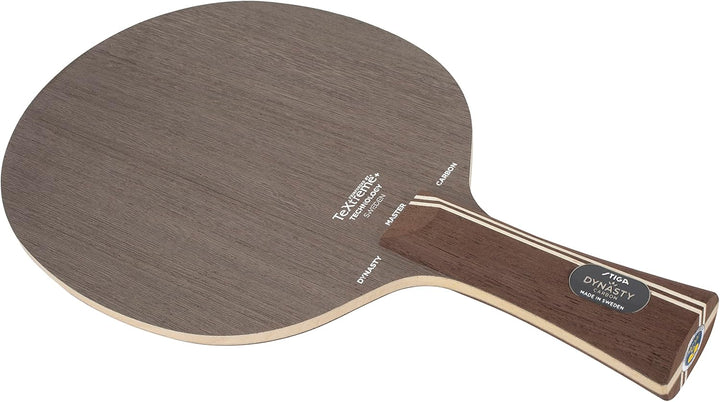 STIGA Unisex – Erwachsene Dynasty Carbon Tishtennis Hölze Master Konkav Braun, Master Konkav Braun