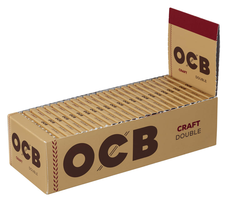 OCB 19589 Craft Paper-Rolling Papers-unbleached-25 Heftchen a 100 Blatt, Papier