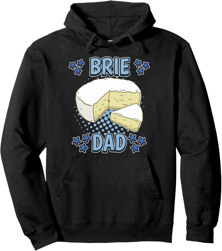 Herren Brie Dad Papa Vatertag Brie Pullover Hoodie
