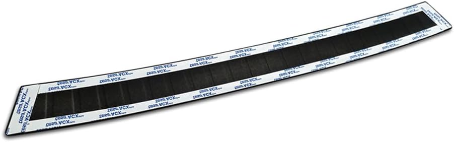 Avisa Matt-Schwarz Edelstahl Heckstossstangenschutz kompatibel mit Peugeot 3008 III 2024- &