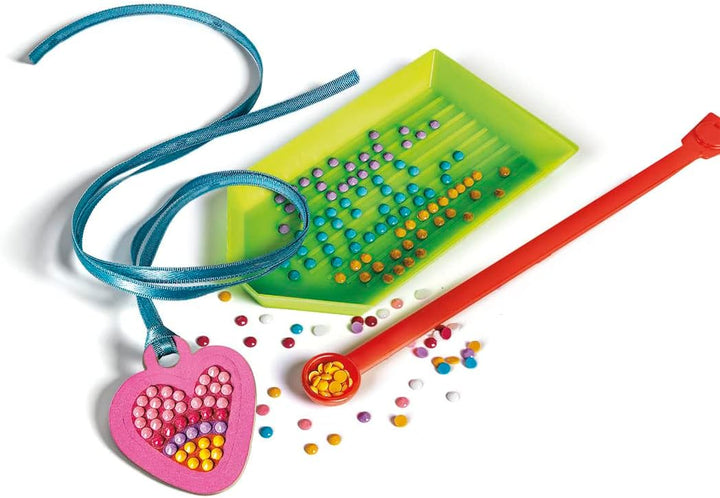 Clementoni Idea – Sparkly Creations Game Icons, Diamond Art, kreatives Spiel für Kinder ab 7 Jahren,