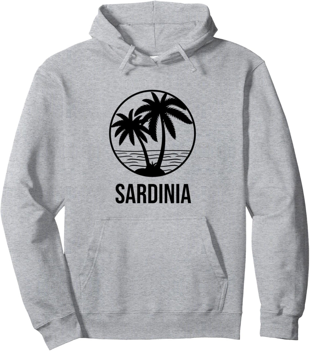 Sardinien Souvenir Urlaub Palme Sommer Urlaub Reise Pullover Hoodie